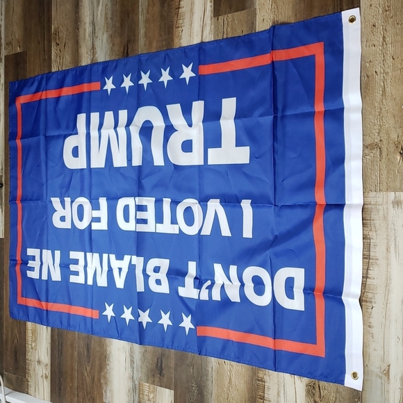 New in Pack Don't Blame Me I Voted For Trump Flag - Picture 2 of 2
